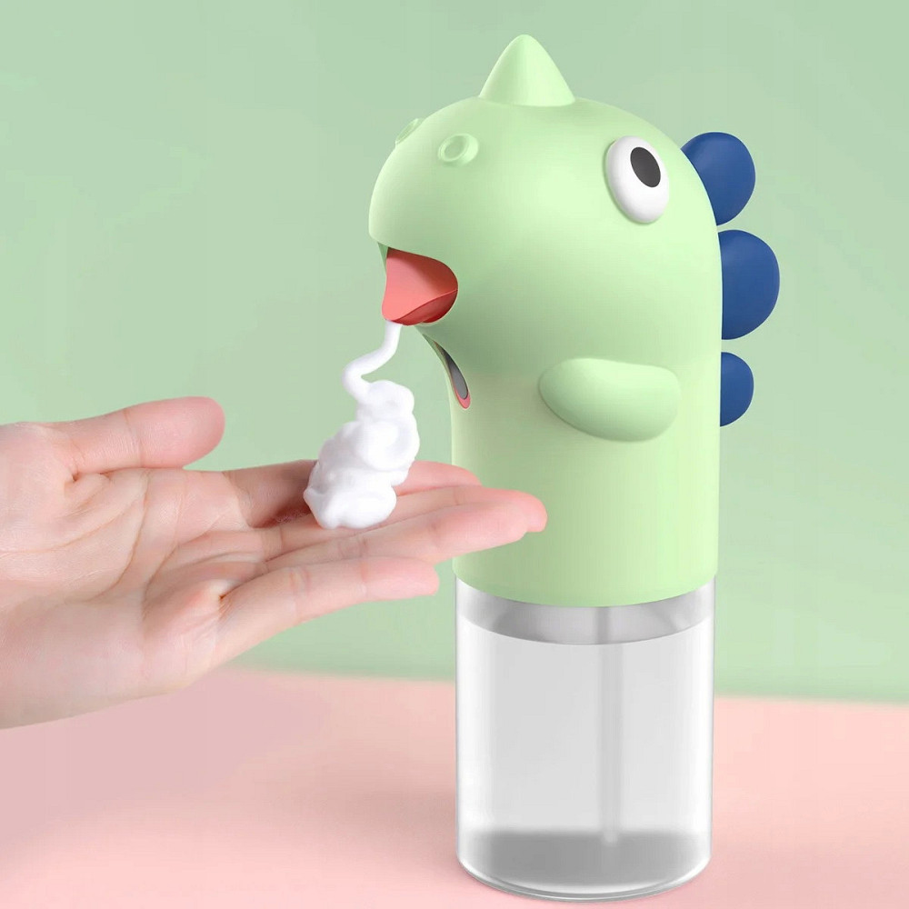 Автоматичний дозатор/диспенсер для мила Baseus Minidinos Hand Washing Machine ACXSJ-D06 (Зелений) Миколаїв - фото 5