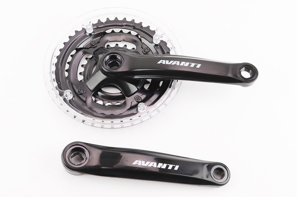 Шатуни "квадрат" 170мм, 42.34.24T MTB, чорні GS-P321 Киев - изображение 1