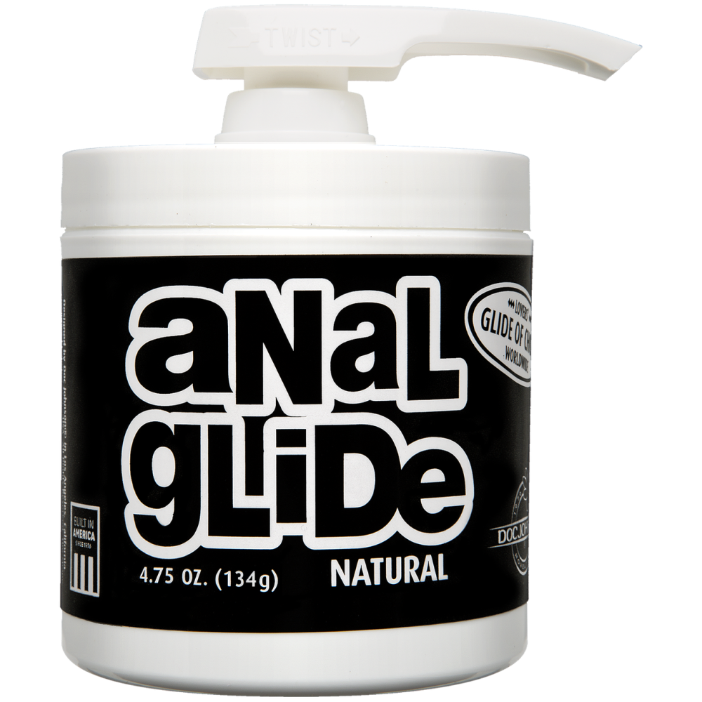 Анальная смазка на масляной основе Doc Johnson Anal Glide Natural (127 г) длительное скольжение Sex Aura Киев - изображение 1