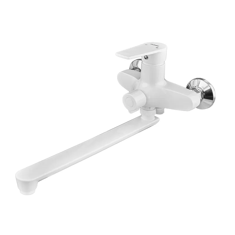 Змішувач для ванни Plamix Oscar-006 Euro Білий    ( PM0599 ) 29460 Харьков - изображение 2