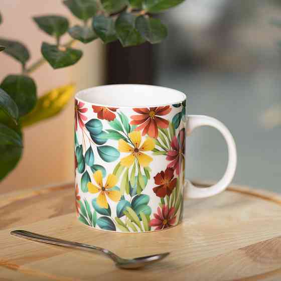 Liling Rongxiang Ceramic Кружка порцелянова з малюнком 400 (мл) для чая та кави RX-N240472R Коломыя