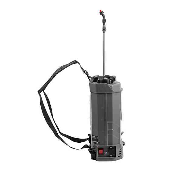 Обприскувач акумуляторний ранцевий 12 л, 3.1 л/хв, батарея 12 В/8 Аг INTERTOOL DT-9012 Киев