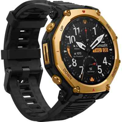 Смарт-часы Amazfit T-Rex 3 Pro 48mm W2444OV5N Black Gold (1170957) Винница