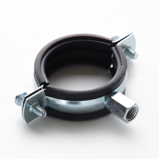 Хомут трубний 75-80мм 2 1/2" з гайкою M8 APRO Житомир - фото 4