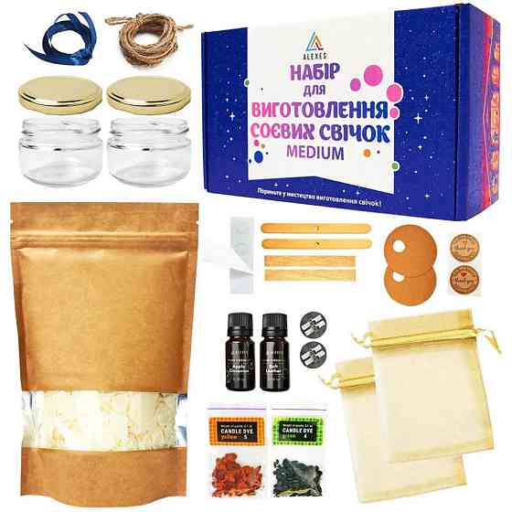 Набор для изготовления соевых свечей MEDIUM SSM-006 Винница