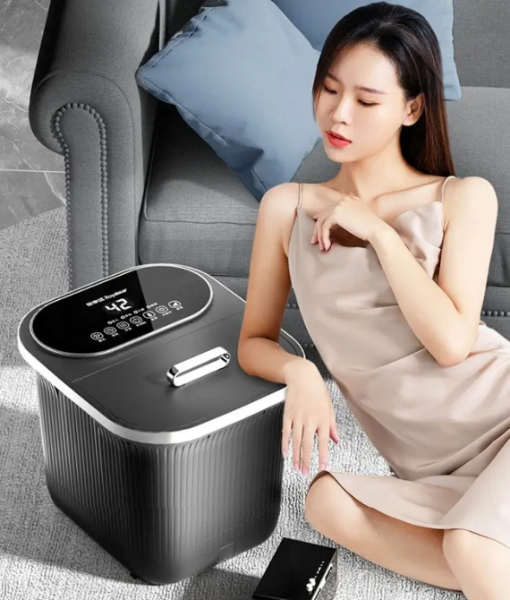 Гидромассажная ванночка для ног Royalstar - A8 с массажными роликами + подогревом воды Винница - изображение 7