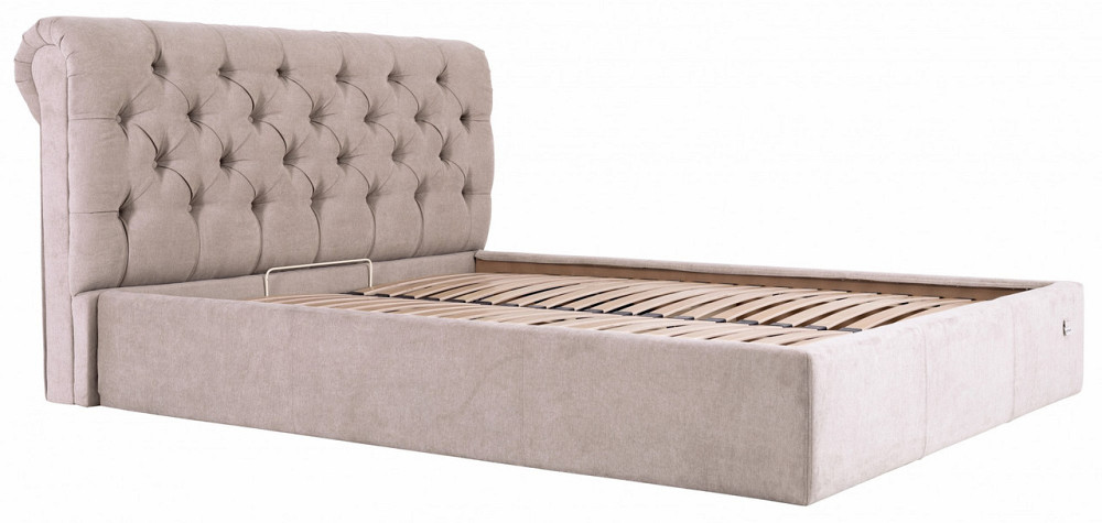 Кровать London Comfort 140 х 200 см Мисти Mocco С подъемным механизмом и нишей для белья Мокко Киев - изображение 11