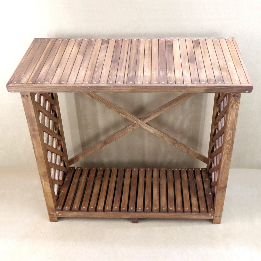 Дровница деревянная 