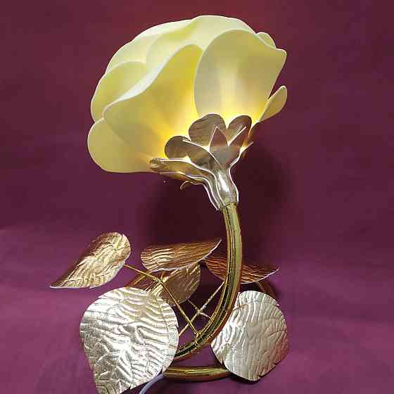 Світильник-нічник "Жовта камелія" Дніпро