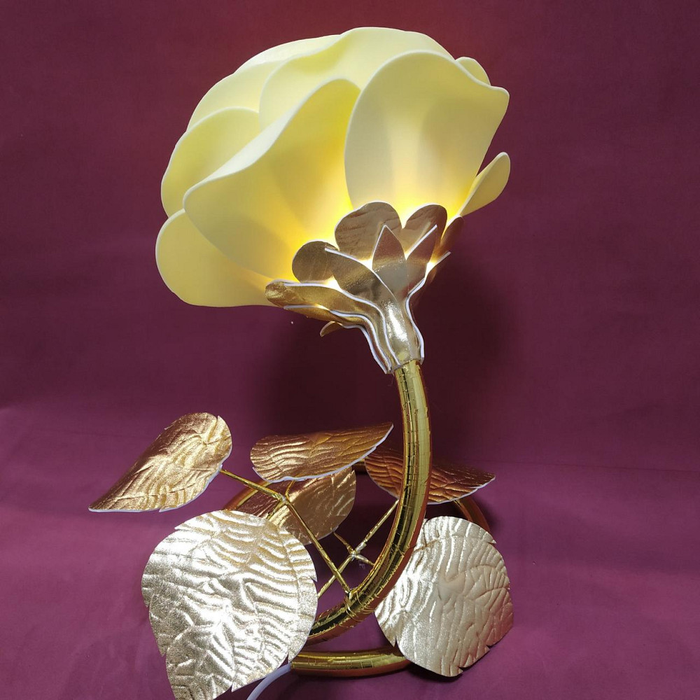 Світильник-нічник "Жовта камелія" Дніпро - фото 3