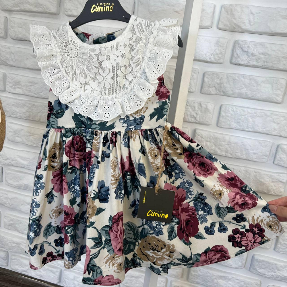 Дитяча Сукня з Сумочкою Cumino Turkey Біла 2 роки (86-92см) Київ - фото 8