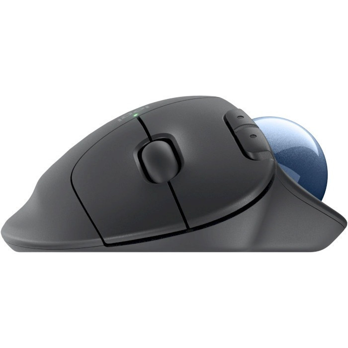 Миша бездротова Logitech Ergo M575S Graphite + Blue Ball (910-007029) Темно-сірий Харків - фото 2