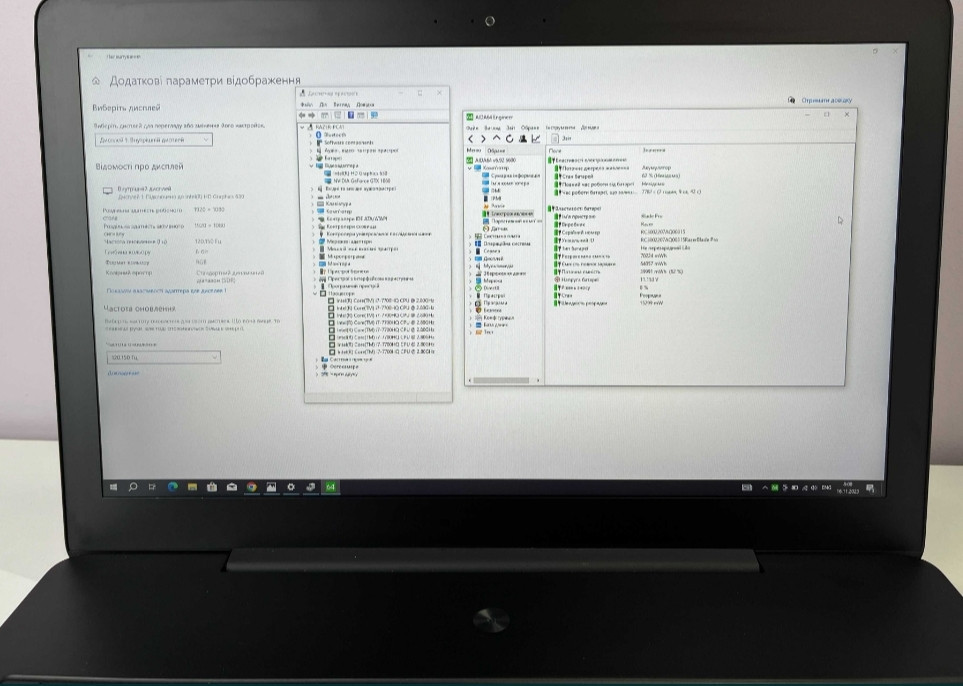 Ноутбук Razer Blade Pro 17 120Hz GTX 1060 i7-7700 HQ SSD 512Gb RAM 16Gb Київ - фото 9