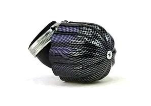 Фільтр повітряний (нульовик) Ø42mm, 45*, дзвін (карбон) EVO-3 Київ - фото 1