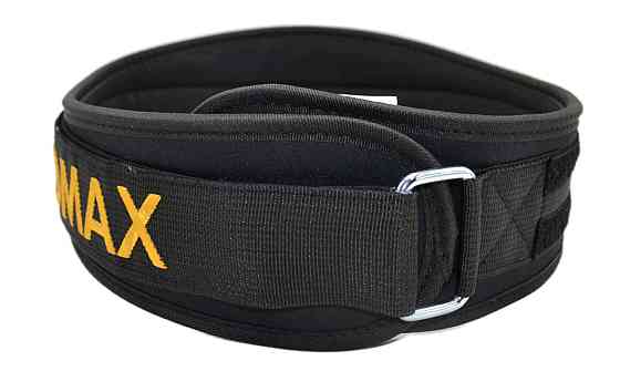 Пояс для важкої атлетики MadMax MFB-313 Body Conform неопреновий Black L Київ
