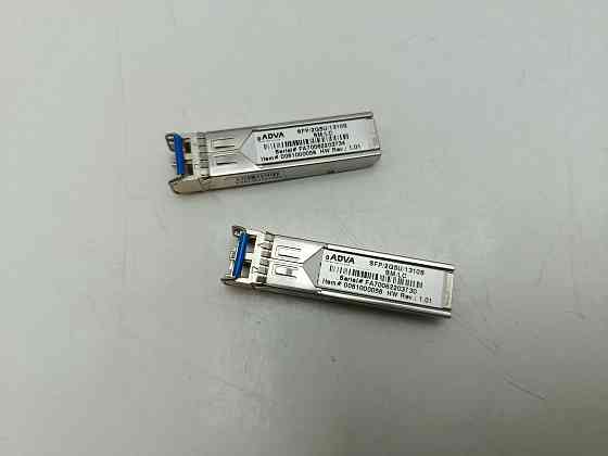 Оптичний трансивер ADVA Optical Networking 2.5G SFP 1310nm (P/N: SFP/2G5U/1310S / 0061000056) (товар вживаний) 1шт Луцк