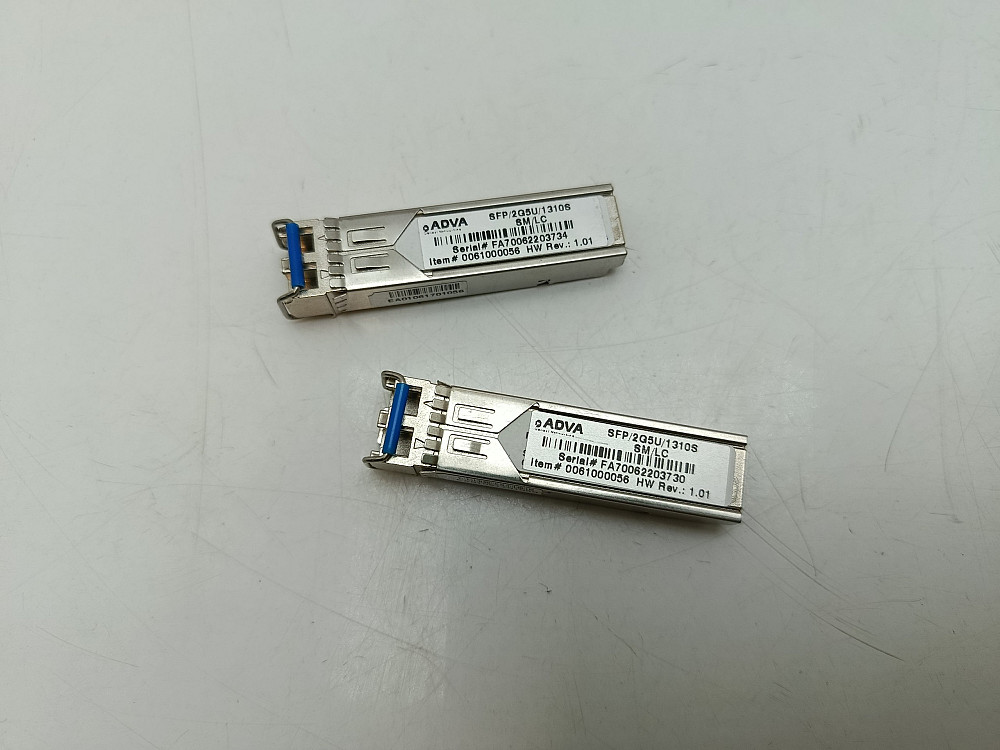 Оптичний трансивер ADVA Optical Networking 2.5G SFP 1310nm (P/N: SFP/2G5U/1310S / 0061000056) (товар вживаний) 1шт Луцк - изображение 1