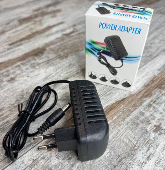 Блок живлення 5В 2А з індикатором, адаптер 5.5×2.1/2.5 мм, зарядний пристрій для електроніки Київ - фото 6