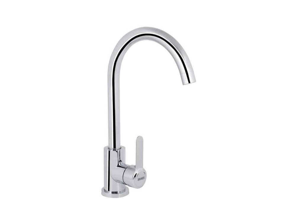 Смеситель на мойку хром Pure 015F (k35) BRIPUR015FCRM ТМ Brinex Киев - изображение 1