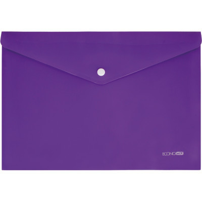 Папка - конверт Economix А4 180 мкм, непрозрачная, фактура "помаранч", фиолетовая (E31305-58) Винница - изображение 1