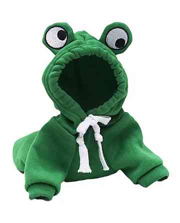 Костюм для собачок та котиків Жабка S зелений Київ