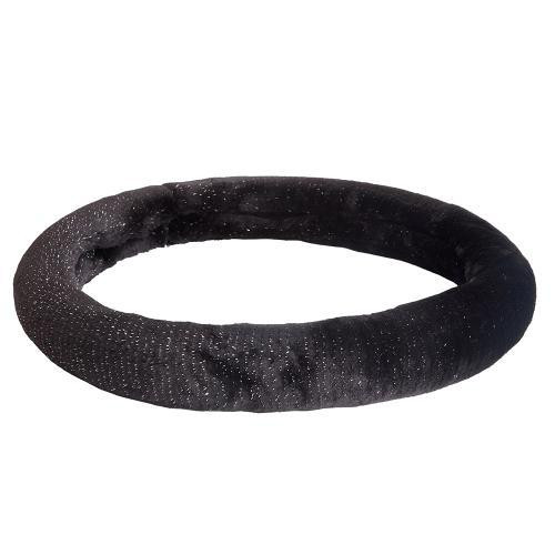 Чохол на кермо VLOD-21F01 BK M чорний меховий Харків - фото 5