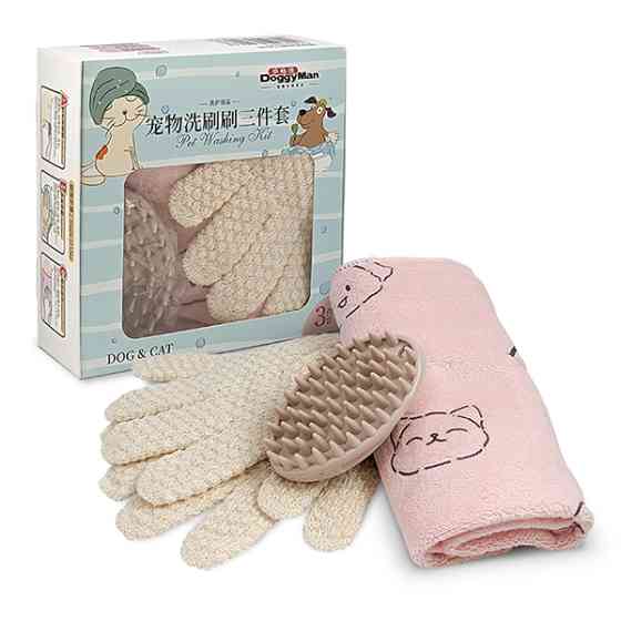 Doggyman Pet Washing Kit ДОГГІМЕН НАБІР ДЛЯ КУПАННЯ собак і котів Київ