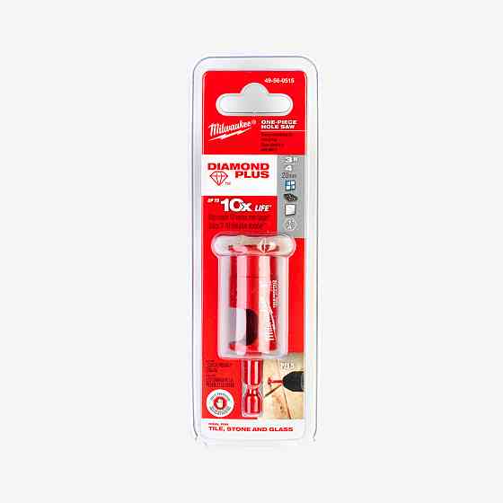 Коронка алмазная Diamond Plus MILWAUKEE, Ø20мм (з хвостовиком) Одесса