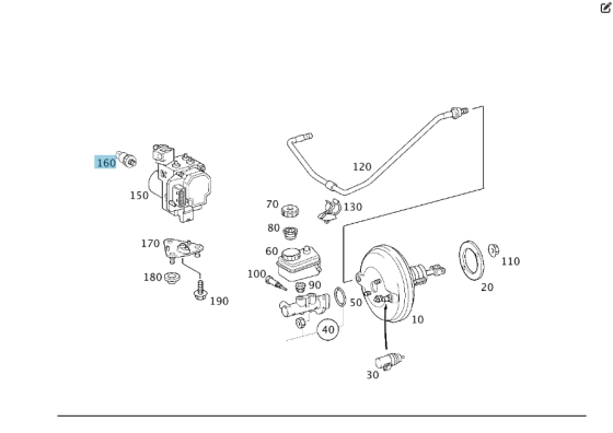 Mercedes-Benz  A0035420518 Датчик тиску гальмівної рідини CL C215 S-class short W220 Sprinter W901 Sprinter W902 Sprinter W903 Sprinter W904 E-class W Одесса