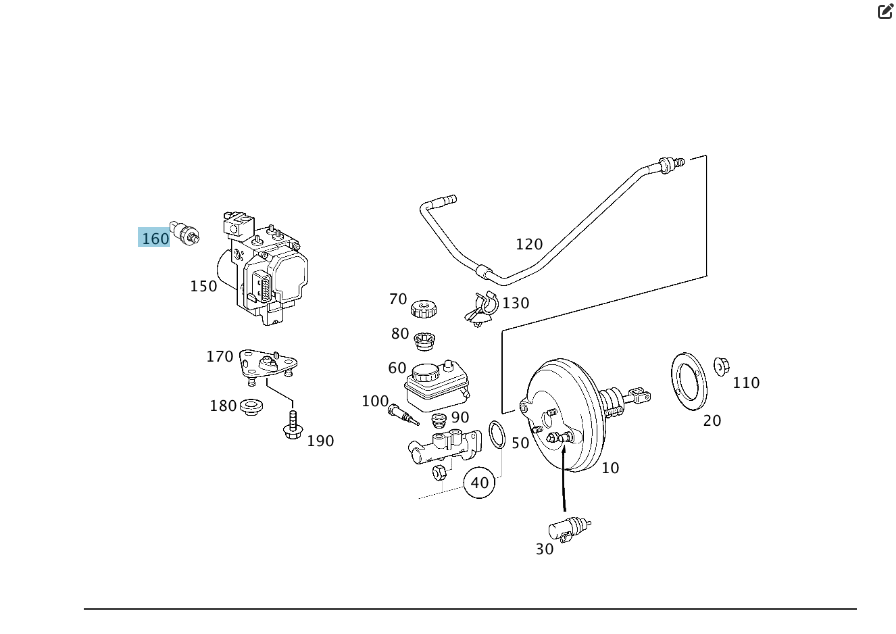 Mercedes-Benz  A0035420518 Датчик тиску гальмівної рідини CL C215 S-class short W220 Sprinter W901 Sprinter W902 Sprinter W903 Sprinter W904 E-class W Одесса - изображение 5