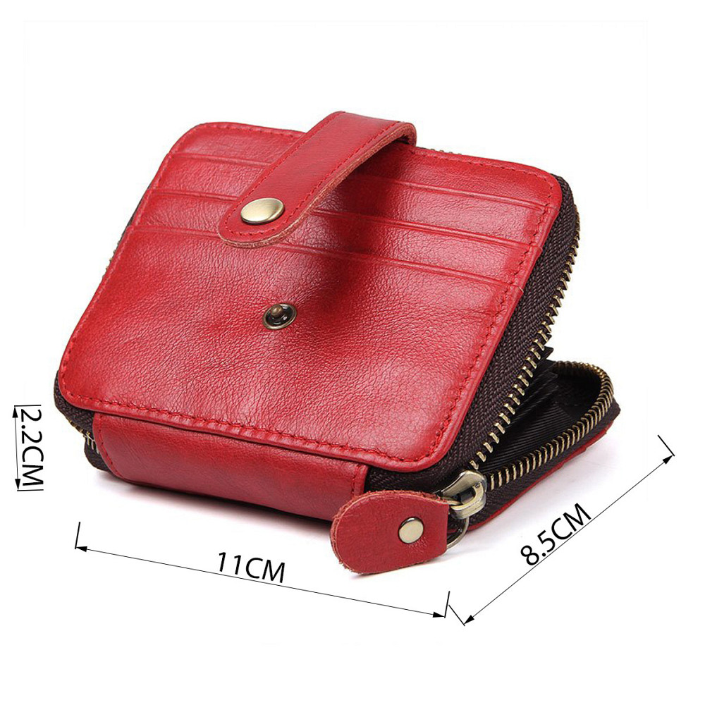 Визитница кожаная Красная (Vintage) Киев - изображение 7