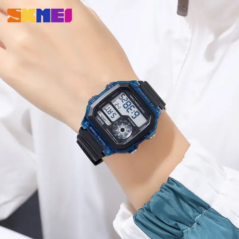 Мужские наручные спортивные часы Skmei 1998 (Синий) Винница - изображение 9
