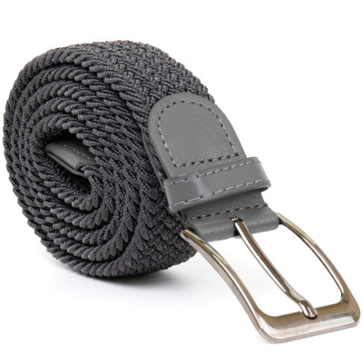 Ремень Vintage Текстильный мужской Серый (20522) Винница - изображение 2