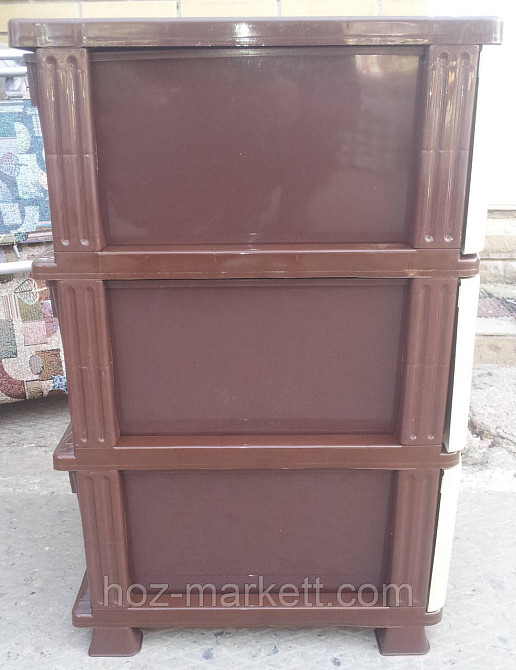 Комод пластиковий на 3 ящики виробництво Україна Харків - фото 4