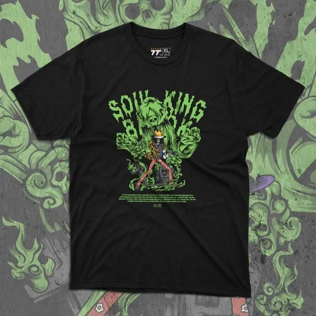 Футболка чоловіча з  принтом Ван Пис Brook Розмір 48 Anime0227 Дніпро - фото 1