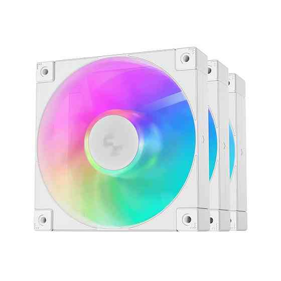 Вентилятор DeepCool FD12 ARGB WH-3 IN 1 ( 498 г ) Харків