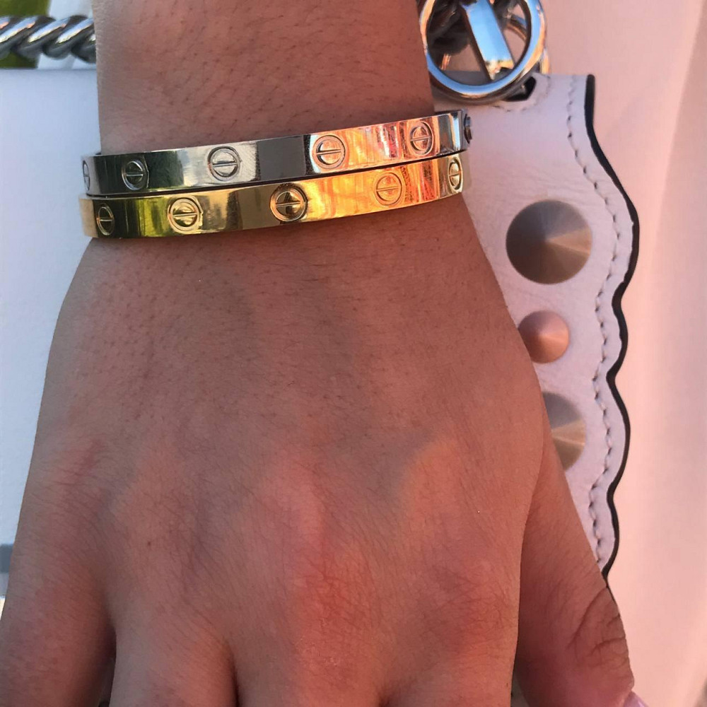 Cartier браслет Love з викруткою | Лимонне золото 18К | Упаковка - мішечок Одеса - фото 6