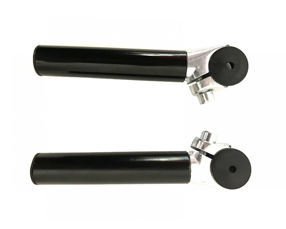 Упори для рук велосипеда (роги) (алюміній, чорні, HX-Y01-01) KL Мукачево - фото 1