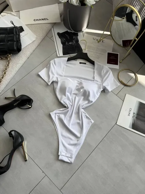 Боді Push-UP з коротким рукавом – ваш універсальний вибір для стильного образу. Одеса - фото 16