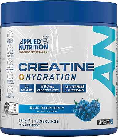 Креатин Applied Nutrition Creatine + Hydration 360 г, Blue Rapberry Луцк