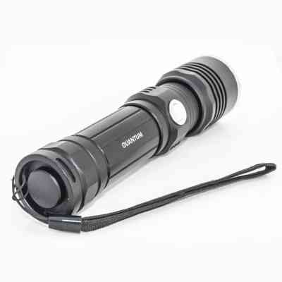 Фонарь Quantum Solid-M 10W LED з USB + Li-ion18650/2600mAh box (QM-FL1020-18650/2600-CB) Винница