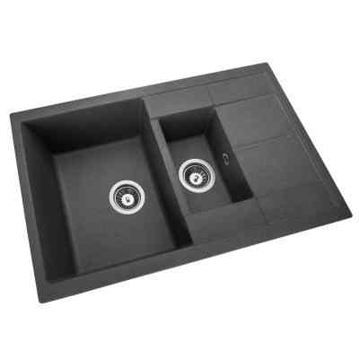 Мийка кухонна GRANADO LEON grafito (gr1009) Вінниця