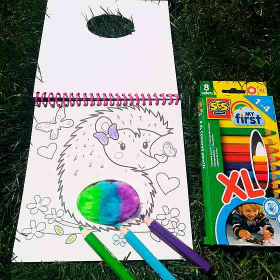 Книжка-розмальовка - Пухнастики Дніпро