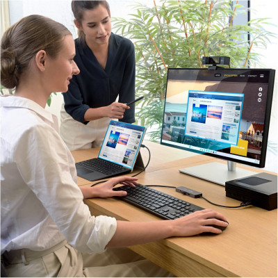 Концентратор J5create USB-C + USB A to 2xUSB + USB-C switch hub (JCH462-N) Винница - изображение 5