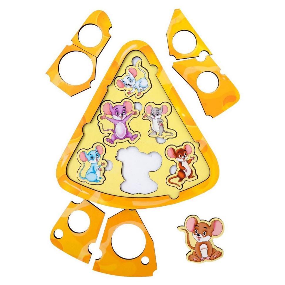 Деревянный пазл-вкладыш 