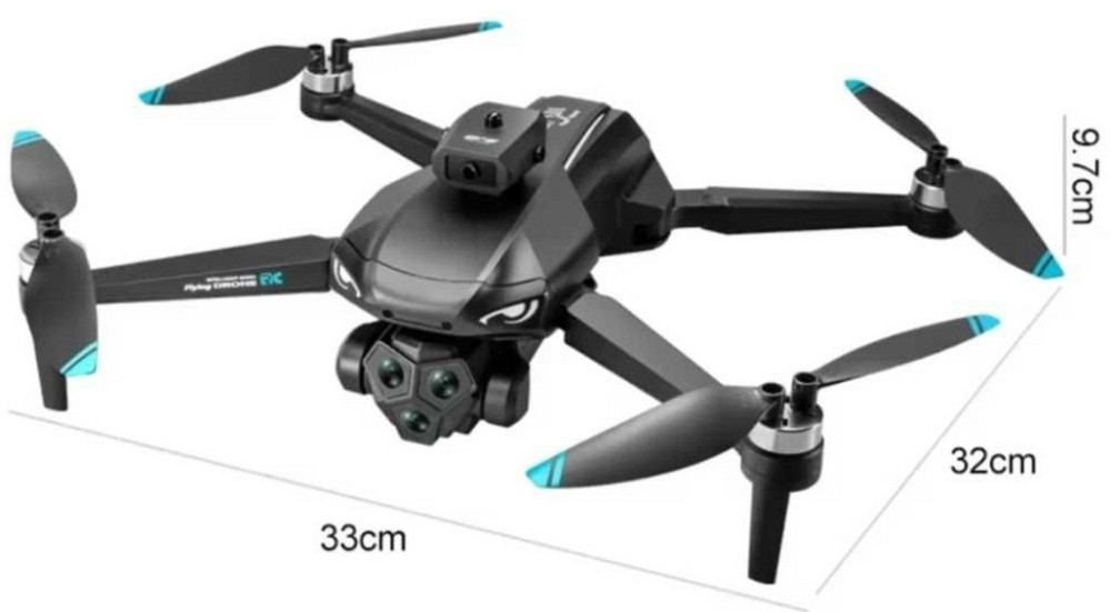 Квадрокоптер M33 дрон 6K PRO RC із ширококутною потрійною камерою. Харків - фото 2
