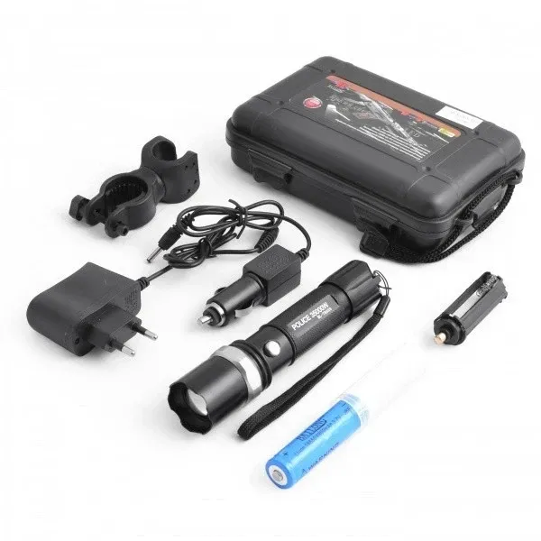 Ліхтарик ручний BAILONG BL-8628 з кріпленням на кермо, 3 режими свічення, час роботи до 8 годин Одеса - фото 2