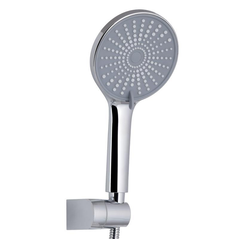 Смеситель для ванны с длинным поворотным изливом, c душевым гарнитуром Qtap Leo New QTLEO2601CRM45562 Chrome Харьков - изображение 4