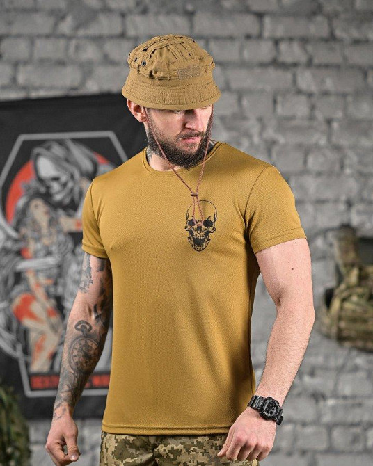 Тактическая потоотводящая футболка подруга кайотДЛ6444 Одесса - изображение 6