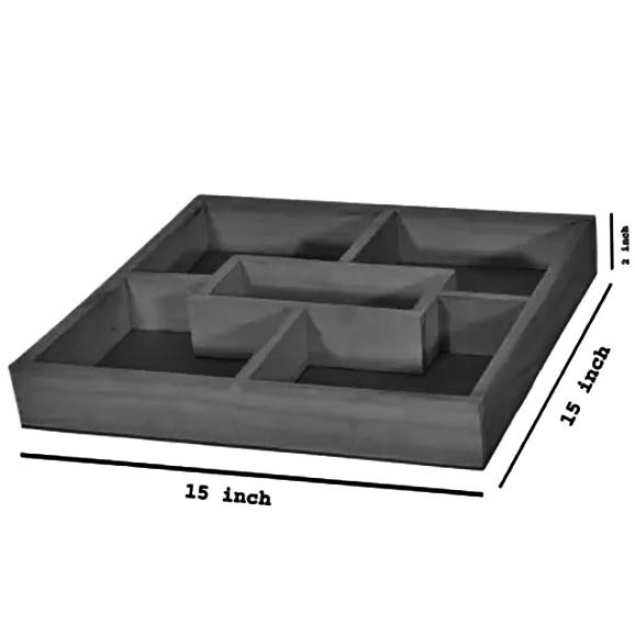 Менажница деревянная 